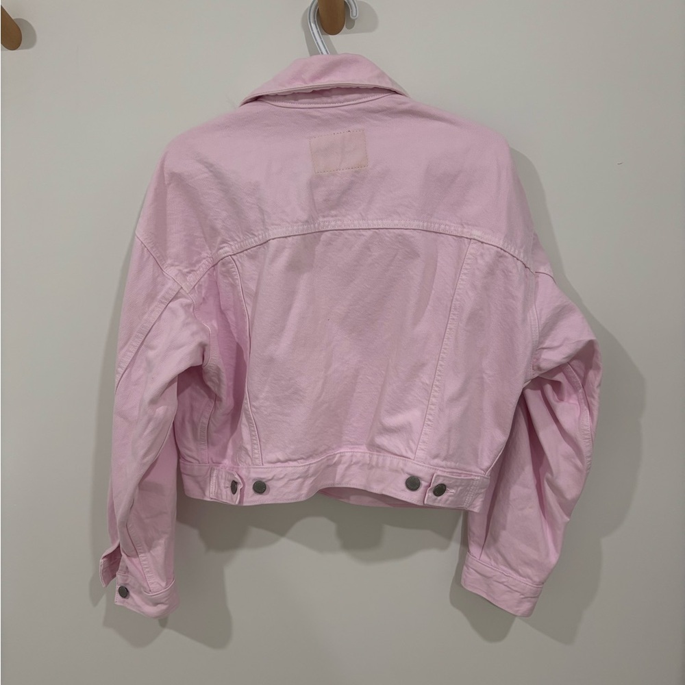 Pink Denim Jacket - Picture 3 of 4